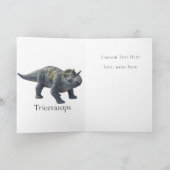 Carte Dino-Mite 1er anniversaire (Intérieur)