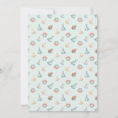 Carte Dino Mite Baby Shower Announcement (Dos)