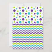 Carte Dinosaur Anniversaire Titulaire de carte-cadeau (Dos)