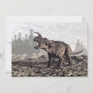 Carte dinosaure Einiosaurus - rendu 3D