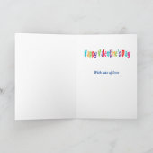 Carte Dinosaure mou Dinomite Valentines Jour (Intérieur)