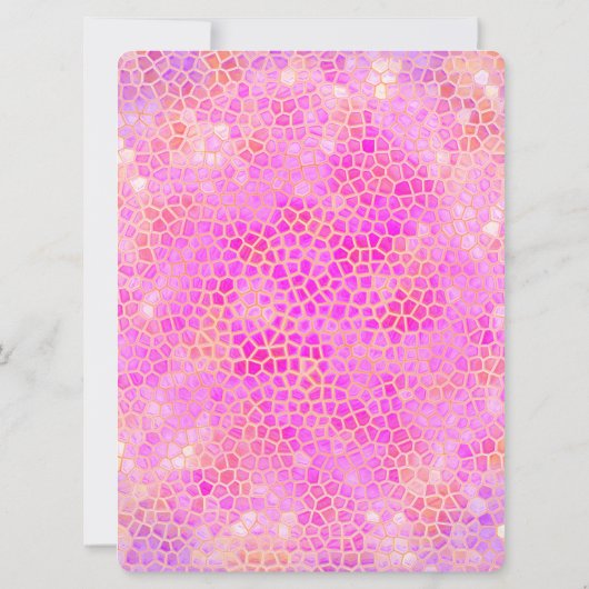 Carte Dinosaure Rose Cachez Un Joyeux Anniversaire ! (Dos)