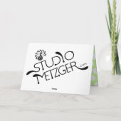 Carte Dinosaure Vert (Dos)