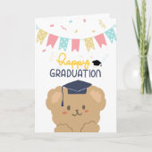 Carte d'inscription de l'ours mignon (Devant)