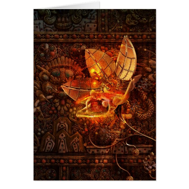 Carte d'insecte d'objet façonné (Devant)