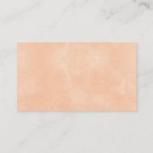 Carte d'insert de douche à affichage floral (Dos)