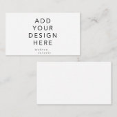 Carte d'insertion 3,5 x 2 pouces (Devant / Derrière)