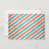 Carte d'insertion Baby shower avion Adventure Trav (Dos)