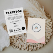 Carte d'insertion Boho Business Package