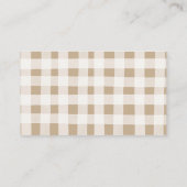 Carte d'insertion de Baby shower de Citrouille Min (Dos)