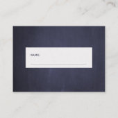 Carte d'insertion de baby shower de tombola de cou (Dos)