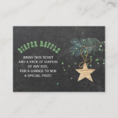 Carte d'insertion de baby shower d'hiver de la tom (Devant)