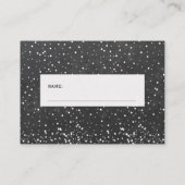 Carte d'insertion de baby shower d'hiver de la tom (Dos)