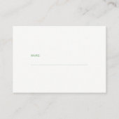 Carte d'insertion de baby shower d'hiver de la tom (Dos)