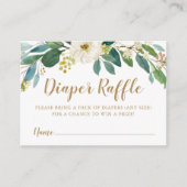 Carte d'insertion de caleçon vert (Devant)