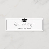 Carte d'insertion de code QR de diplôme (Devant)