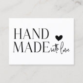 Carte d'insertion de commande pour petites entrepr (Devant)