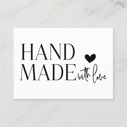 Carte d'insertion de commande pour petites entrepr (Devant)