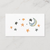 Carte d'insertion de demande de carnet de Baby sho (Dos)