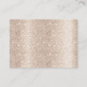 Carte d'insertion de demande de chanson de mariage (Dos)