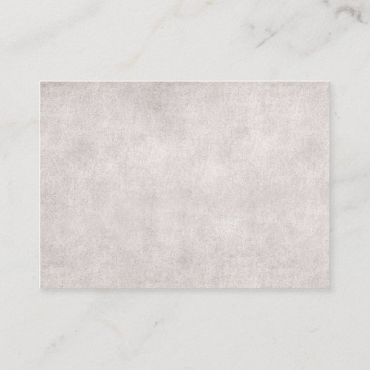 Carte d'insertion de demande de chanson de mariage (Dos)