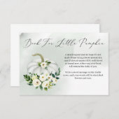 Carte d'insertion de demande de réservation de pet (Devant / Derrière)