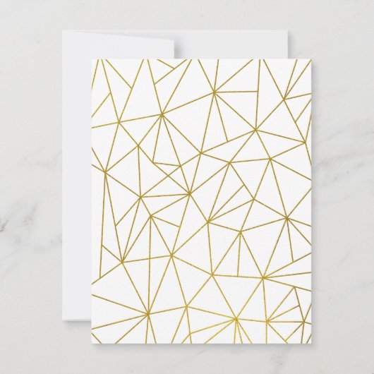 Carte d'insertion de détails géométriques verts Go (Dos)