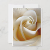 Carte d'insertion de directions de mariage florale (Dos)