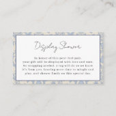 Carte d'insertion de douche d'affichage de poire p (Devant)