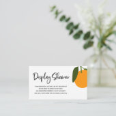 Carte d'insertion de douche d'affichage Little Cut (Debout devant)