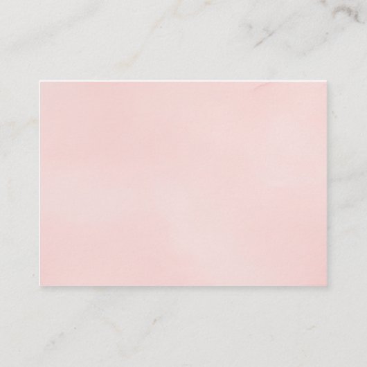 Carte d'insertion de douche d'affichage rose vif (Dos)