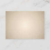 Carte d'insertion de Faire-part de mariage Designe (Dos)