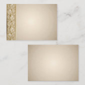 Carte d'insertion de Faire-part de mariage Designe (Devant / Derrière)