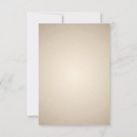 Carte d'insertion de Faire-part de mariage Designe (Dos)