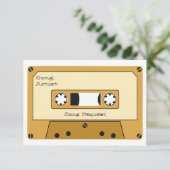 Carte d'insertion de la demande de Mariage de band (Debout devant)