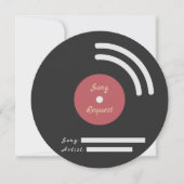 Carte d'insertion de la demande de Mariage Vinyl R (Devant)