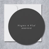Carte d'insertion de la demande de Mariage Vinyl R