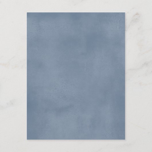 Carte d'insertion de mariage à l'aquarelle dégradé (Dos)