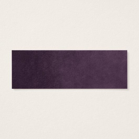 Carte d'insertion de Mariage Plum String Lights (Dos)