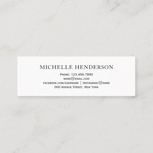 carte d'insertion de nom de remise de diplôme élég (Dos)