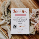 Carte d'insertion de package d'affaires Rainbow