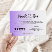 Carte d'insertion de package d'entreprise moderne