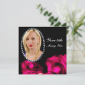 Carte d'insertion de photo - utilisation multi - (Debout devant)