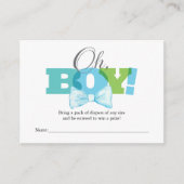 Carte d'insertion de rabat pour garçon (Devant)