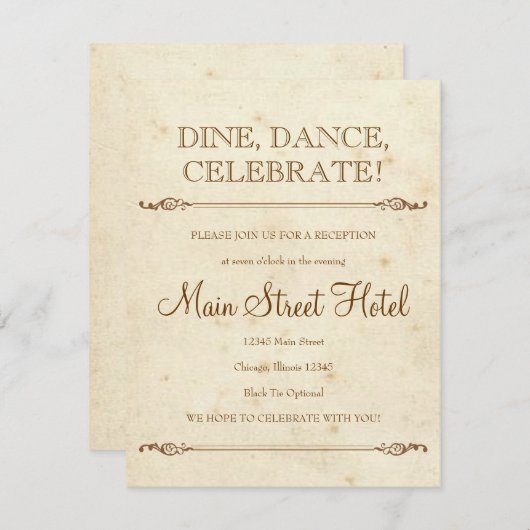 Carte d'insertion de réception du livre de lecture (Devant / Derrière)