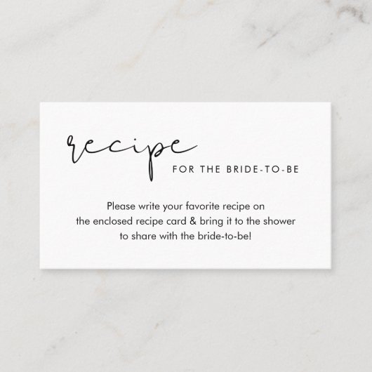 Carte d'insertion de recette STELLA (Devant)