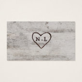 Carte d'insertion de registre cadeau de douches à  (Dos)