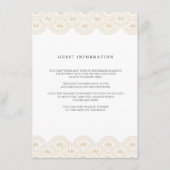 Carte d'insertion Deco Seigaiha Mariage (Devant)