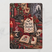 Carte d'insertion double face pour Kindle gothique (Devant)