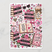 Carte d'insertion double face pour Kindle Romance (Devant)